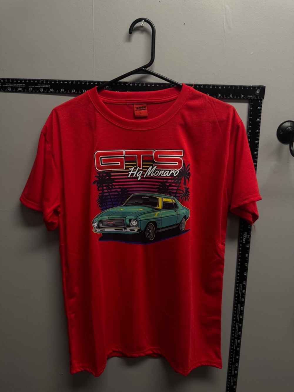 GTS HQ Monaro Graphic Tee - Red